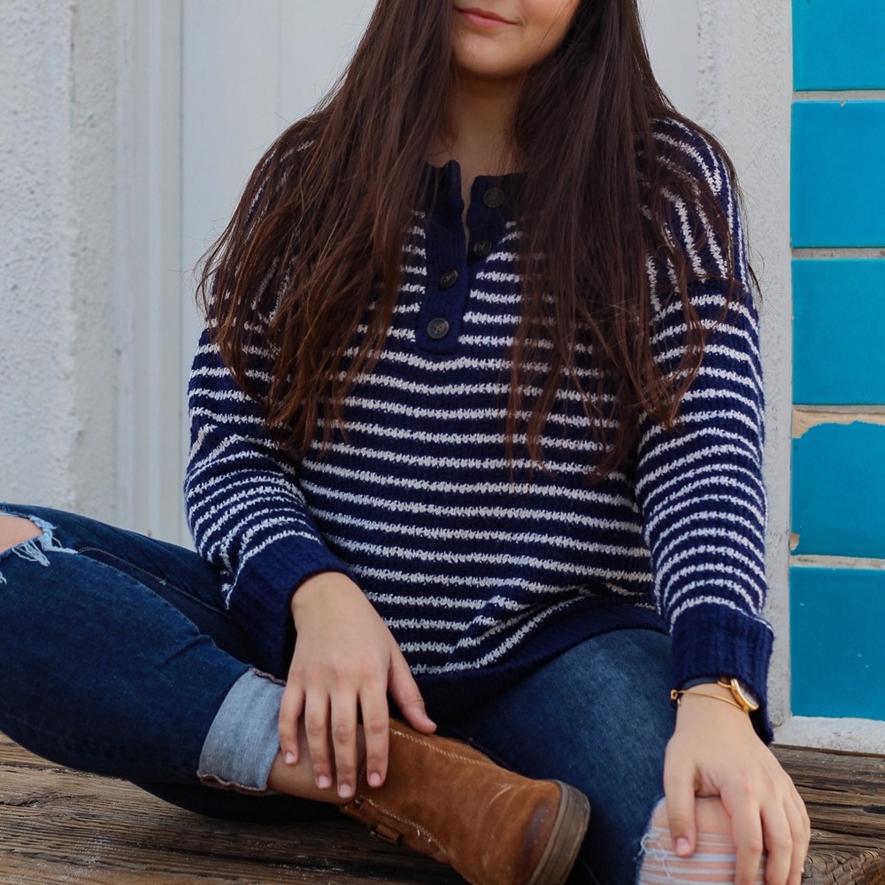 Stripped sweater